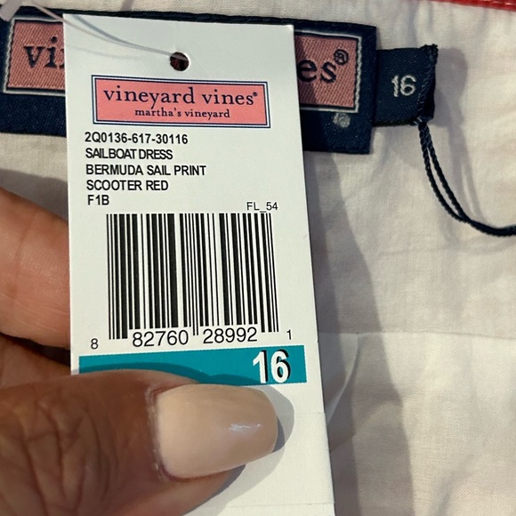 Vineyard Vines Bermuda Sail Print Sailboat Dress🆕 - Picture 9 of 9